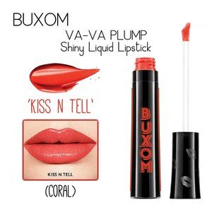 New in Box Buxom Va Va Plump Kiss n Tell Liquid Lipstick